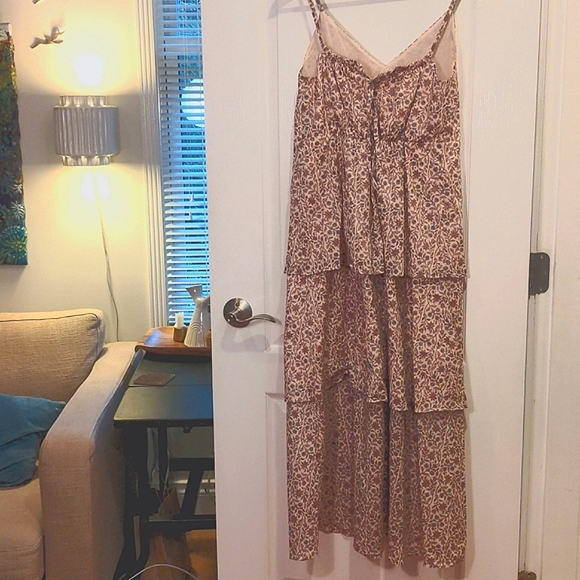 Banana Republic Tiered Boehme Dress, Sm - Picture 4 of 5